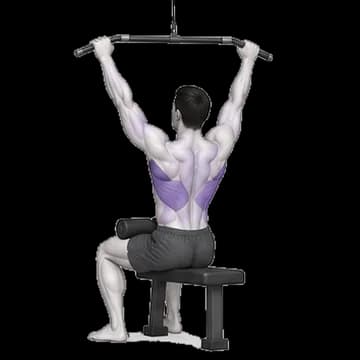 Lat Pulldown (Cable) hareketinin uygulanışı